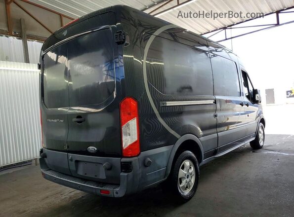 1FTYR2CMXHKB01906 2017 FORD TRANSIT Black Tył prawy