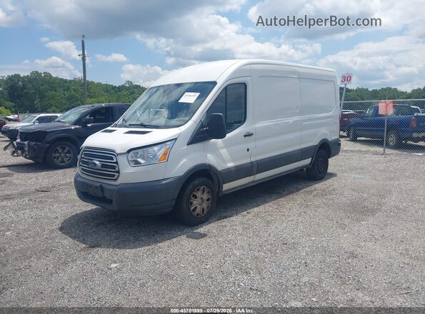 1FTYR2CV7HKA71109 2017 FORD TRANSIT-250 White წინა მარცხენა ხედი სამი მეოთხედიდან