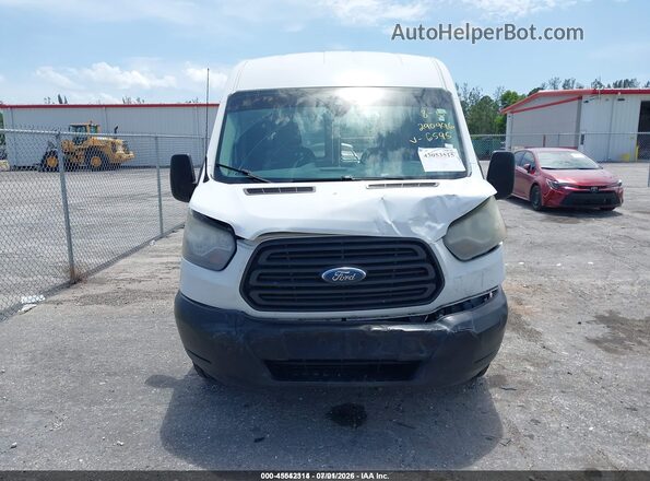 1FTYR2DG6JKA06595 2018 FORD TRANSIT-250 White Instrument cluster view