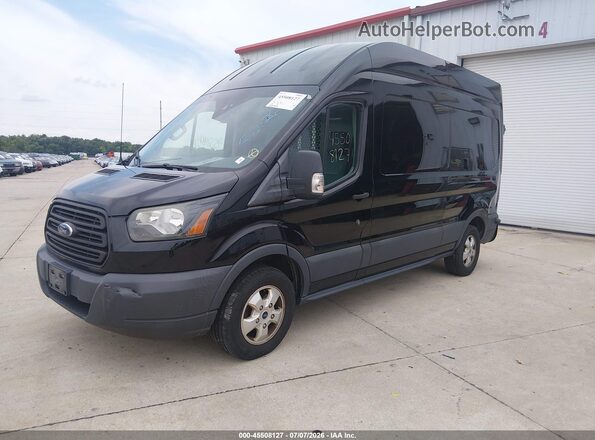 1FTYR2XM9JKA11663 2018 FORD TRANSIT-250 Black Front left