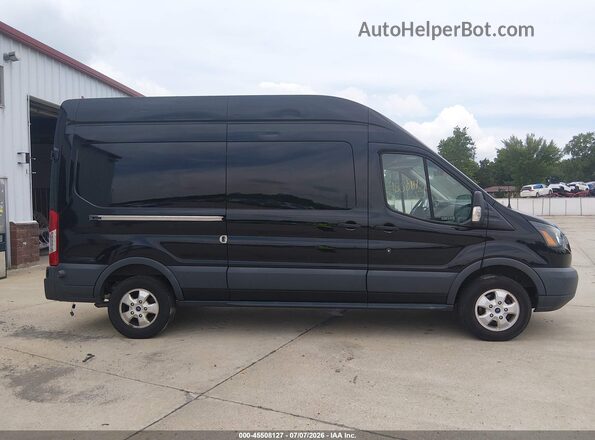 1FTYR2XM9JKA11663 2018 FORD TRANSIT-250 Black Rear interior view