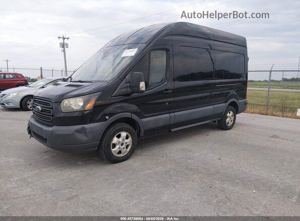 1FTYR2XMXHKB18795 2017 FORD TRANSIT-250 Black Առջևի ձախ երեք քառորդ տեսարան