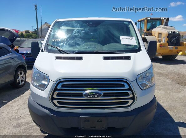 1FTYR2YM4KKA29469 2019 FORD TRANSIT-250 White Rear interior view