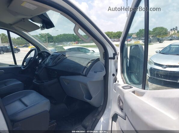 1FTYR2ZM0HKA09856 2017 FORD TRANSIT-250 White წინა სალონის ხედი