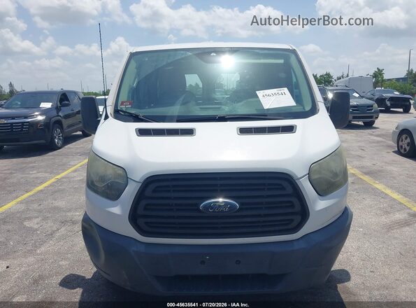 1FTYR2ZM0HKA09856 2017 FORD TRANSIT-250 White ხელსაწყოთა პანელის ხედი