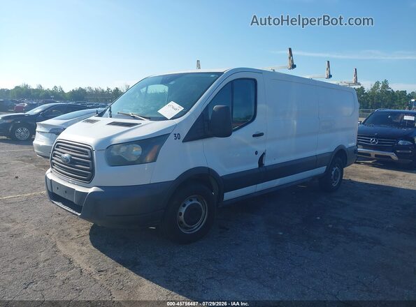 1FTYR2ZM3GKA14564 2016 FORD TRANSIT-250 White წინა მარცხენა ხედი სამი მეოთხედიდან