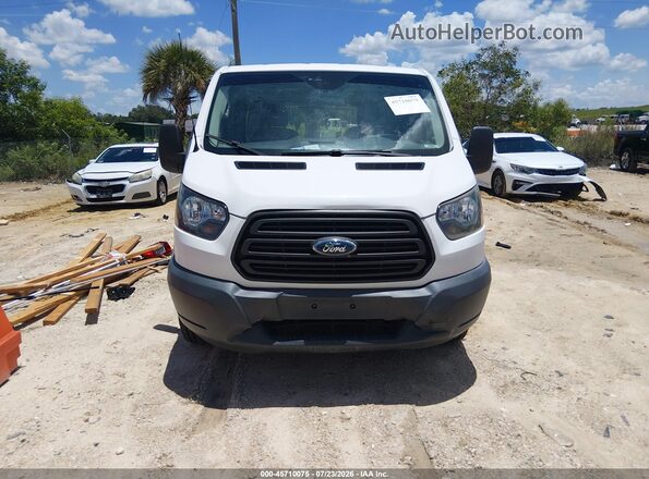 1FTYR2ZM3JKA43036 2018 FORD TRANSIT-250 White Սարքավորումների վահանակի տեսք