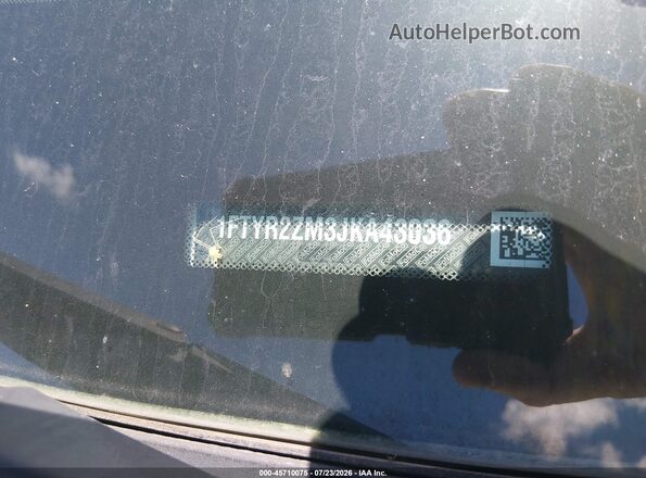 1FTYR2ZM3JKA43036 2018 FORD TRANSIT-250 White Շարժիչի բաժամունքի տեսք