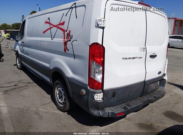 1FTYR2ZM9HKB28747 2017 FORD TRANSIT-250 White Задня ліва чверть