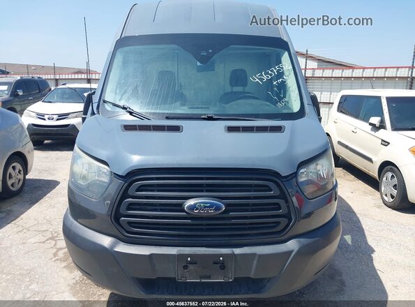 1FTYR3XM0KKB08886 2019 FORD TRANSIT-250 Gray ხელსაწყოთა პანელის ხედი