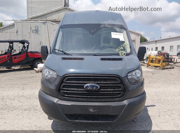 1FTYR3XM1KKA99258 2019 FORD TRANSIT-250 Blue Instrument cluster view