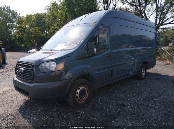 1FTYR3XM1KKB29004 2019 FORD TRANSIT-250 Blue Передня ліва чверть