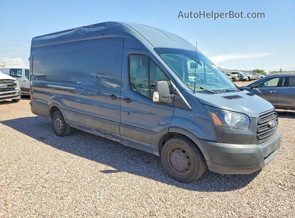 1FTYR3XM1KKB33795 2019 FORD TRANSIT Gray Առջևի աջ