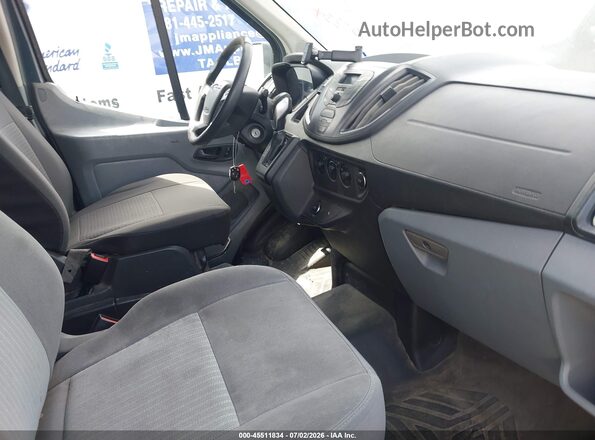 1FTYR3XM8KKB73761 2019 FORD TRANSIT-250 Gray წინა სალონის ხედი