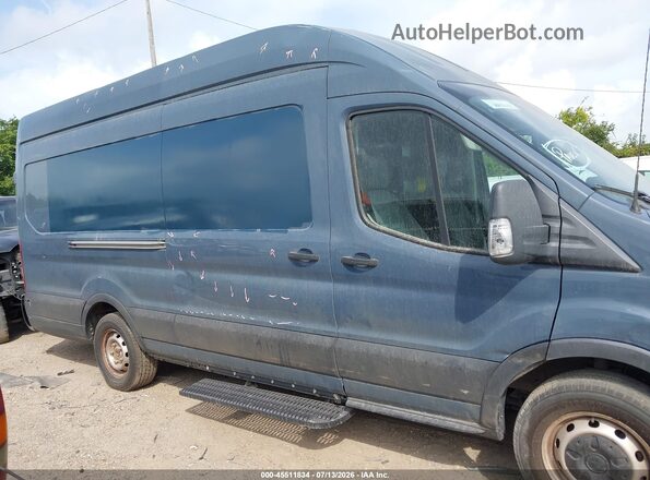 1FTYR3XM8KKB73761 2019 FORD TRANSIT-250 Gray უკანა სალონის ხედი