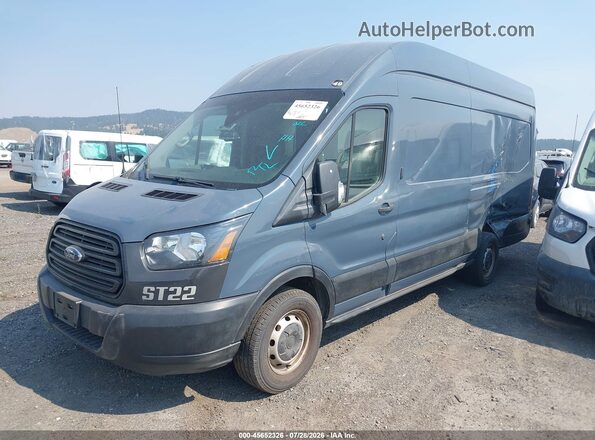 1FTYR3XMXKKB29065 2019 FORD TRANSIT-250 Dark Blue Przód lewy