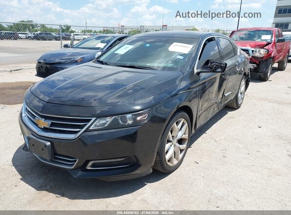 1G1105S30KU107563 2019 CHEVROLET IMPALA Black Przód lewy