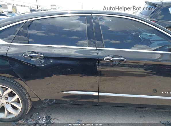 1G1105S30KU107563 2019 CHEVROLET IMPALA Black Widok wnętrza z tyłu