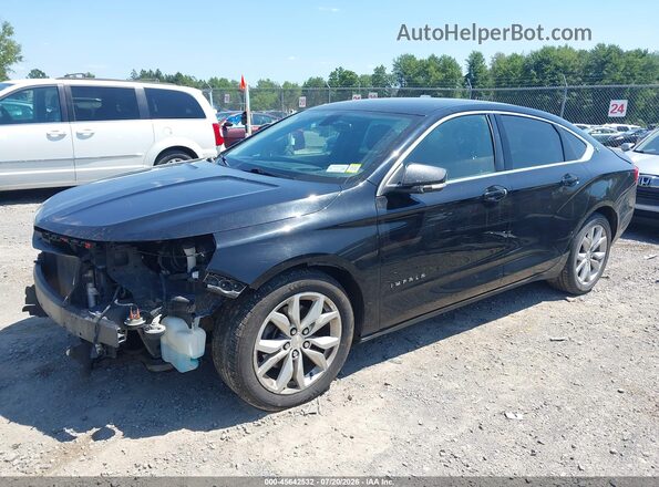 1G1105S32JU136187 2018 CHEVROLET IMPALA Black Vista tres cuartos delantera izquierda