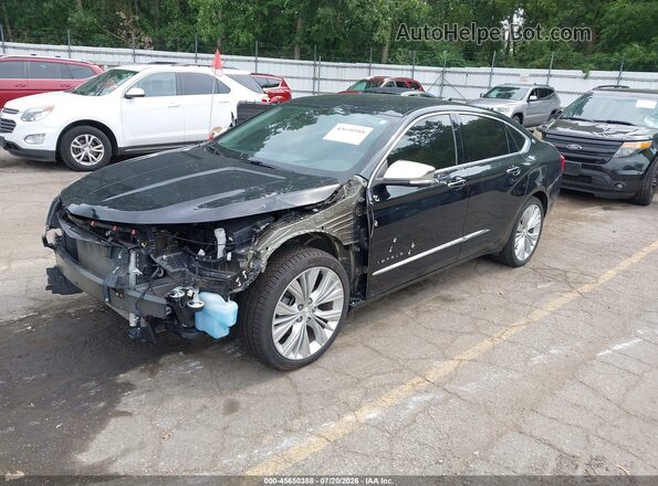 1G1105S33KU138984 2019 CHEVROLET IMPALA Black Przód lewy