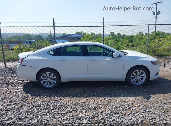 1G1105S37HU203389 2017 CHEVROLET IMPALA White Widok wnętrza z tyłu