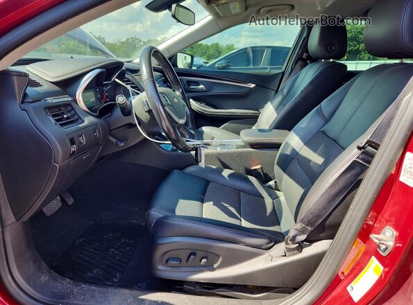 1G1105S39JU148384 2018 CHEVROLET IMPALA Burgundy Vista interior delantera