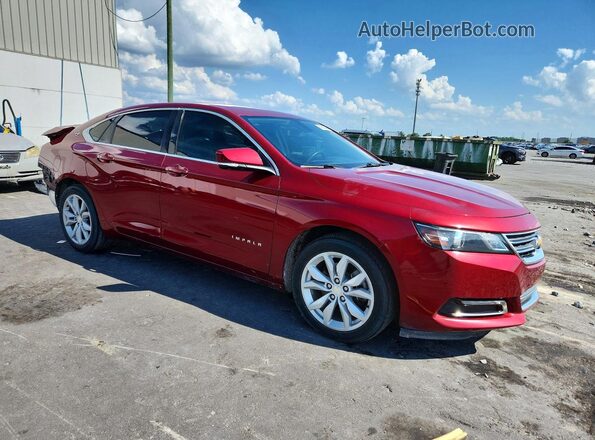 1G1105S39JU148384 2018 CHEVROLET IMPALA Burgundy Delantero derecho