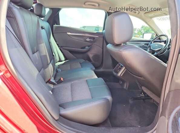1G1105S39JU148384 2018 CHEVROLET IMPALA Burgundy Vista de los asientos traseros