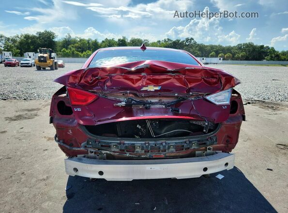 1G1105S39JU148384 2018 CHEVROLET IMPALA Burgundy Vista trasera