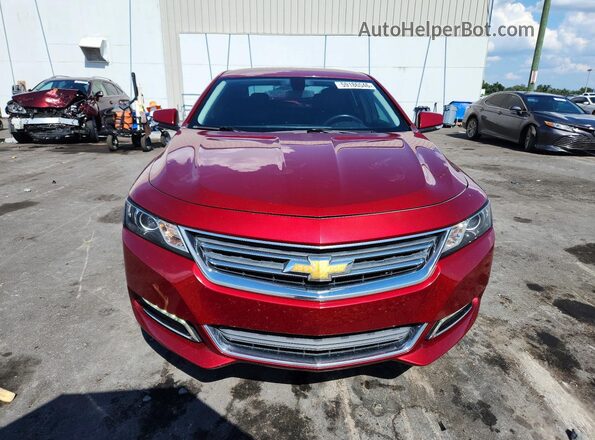 1G1105S39JU148384 2018 CHEVROLET IMPALA Burgundy Vista frontal