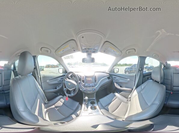 1G1105S39JU148384 2018 CHEVROLET IMPALA Burgundy Vista interior de 360 grados