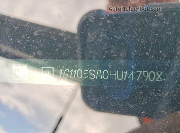 1G1105SA0HU147908 2017 CHEVROLET IMPALA Белый Вид подкапотного пространства