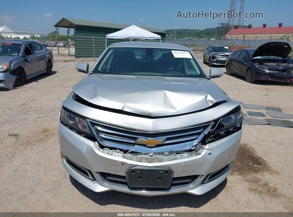 1G1105SA1JU123445 2018 CHEVROLET IMPALA Silver ხელსაწყოთა პანელის ხედი