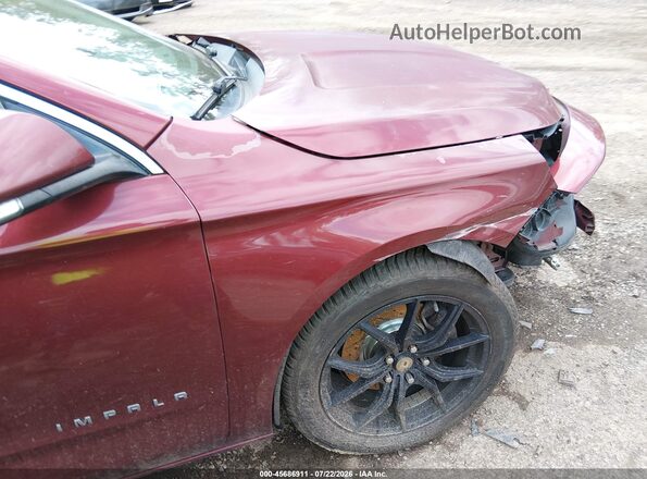1G1105SA2HU192526 2017 CHEVROLET IMPALA Red Դիմացի տեսք