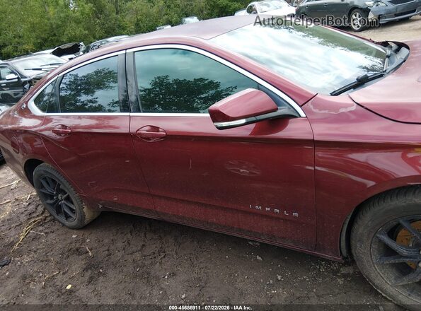 1G1105SA2HU192526 2017 CHEVROLET IMPALA Red Սալոնի հետևի տեսք