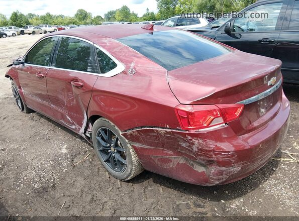 1G1105SA2HU192526 2017 CHEVROLET IMPALA Red Հետևի ձախ
