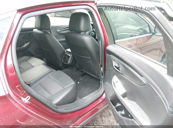 1G1105SA2HU192526 2017 CHEVROLET IMPALA Red VIN կոդի պիտակի տեսք