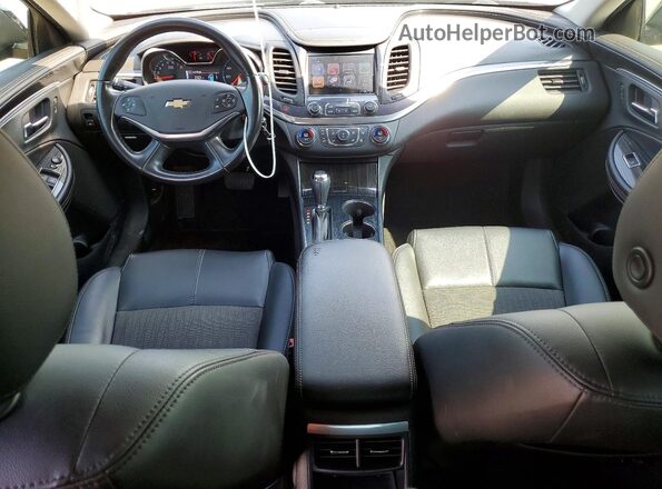 1G1105SA2HU211799 2017 CHEVROLET IMPALA Black წინა პანელის ხედი