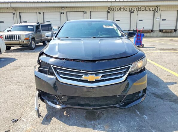 1G1105SA2HU211799 2017 CHEVROLET IMPALA Black წინა ხედი