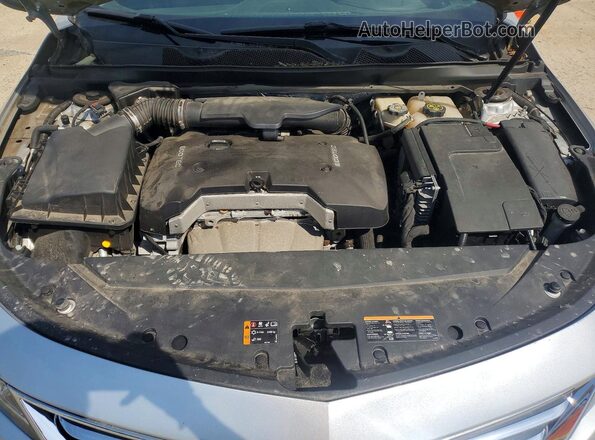 1G1105SA3GU161803 2016 CHEVROLET IMPALA Silver Вид задньої частини салону