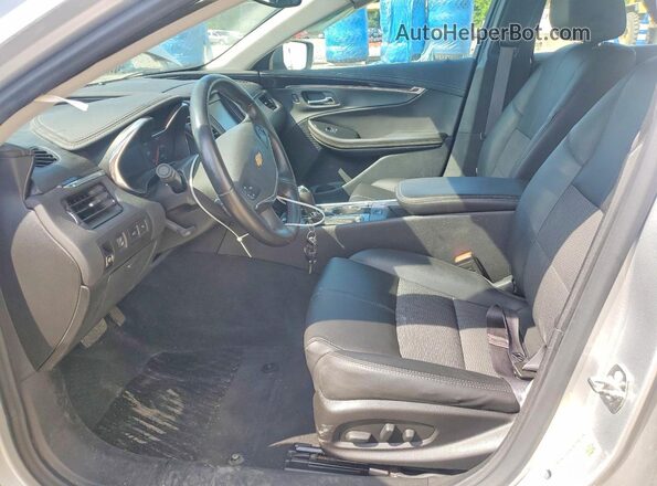 1G1105SA3GU161803 2016 CHEVROLET IMPALA Silver Вид салону спереду