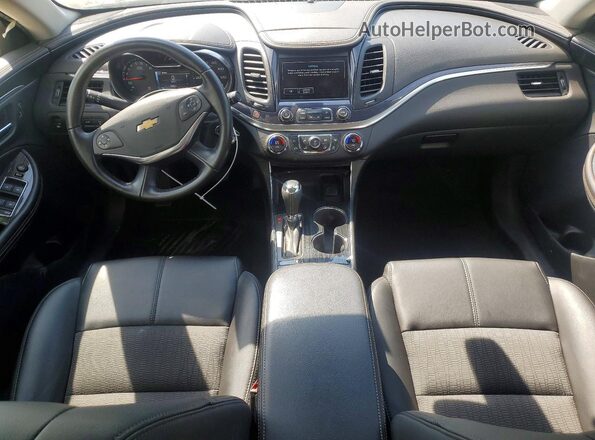 1G1105SA3GU161803 2016 CHEVROLET IMPALA Silver Вид панелі приладів