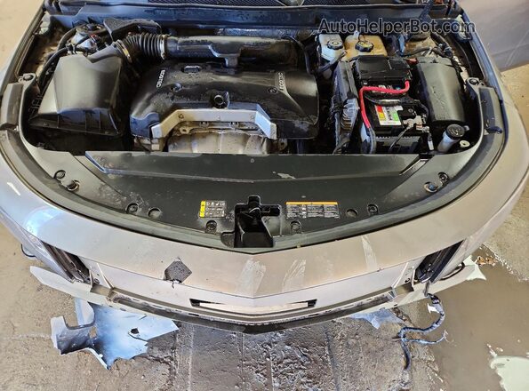 1G1105SA6HU186986 2017 CHEVROLET IMPALA Tan უკანა სალონის ხედი