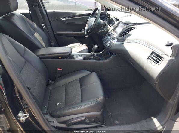 1G1105SA8HU166402 2017 CHEVROLET IMPALA Black Front interior view