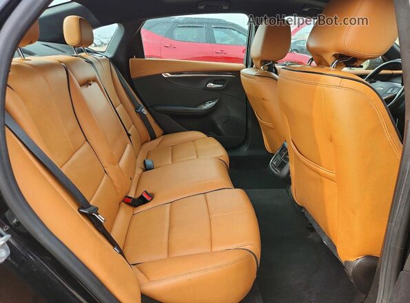 1G1145S30GU159657 2016 CHEVROLET IMPALA Black Widok tylnych siedzeń