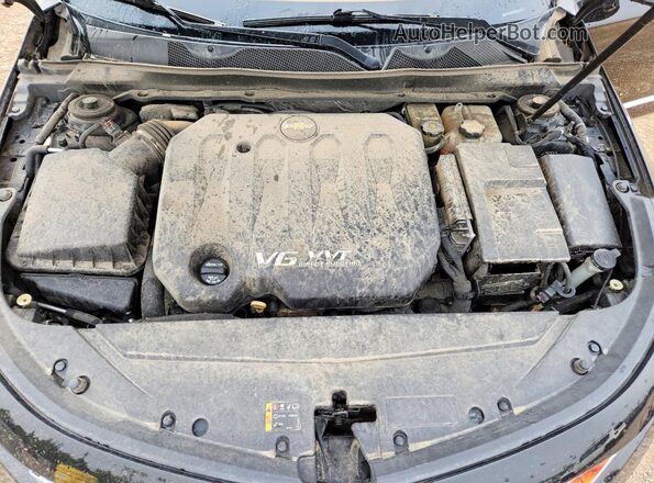 1G1145S30GU159657 2016 CHEVROLET IMPALA Black Widok wnętrza z tyłu