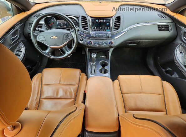 1G1145S30GU159657 2016 CHEVROLET IMPALA Black Widok deski rozdzielczej