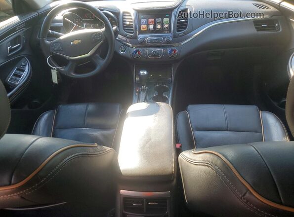 1G1145S31GU159621 2016 CHEVROLET IMPALA Black Dashboard view