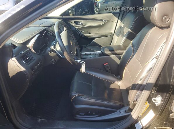 1G1145S31GU159621 2016 CHEVROLET IMPALA Black Front interior view