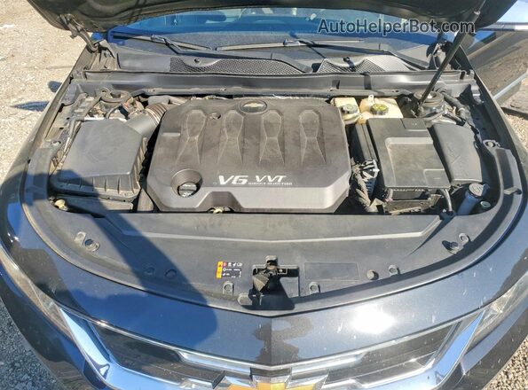 1G1145S31GU159621 2016 CHEVROLET IMPALA Black Rear interior view
